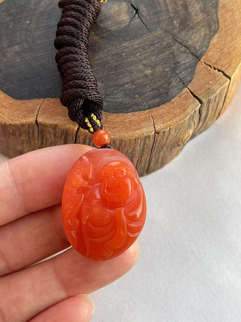 Liontin Nan Hong Alami Ukuran 31.1 * 23.6mm Tebal 13mm Tekstur keras Warna cerah Sudah termasuk pajak pengiriman.
